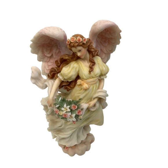 VTG Seraphim Classics Angel Large Figurine Chloe 1997 12" x 6" Decor 7111 - Picture 2 of 16